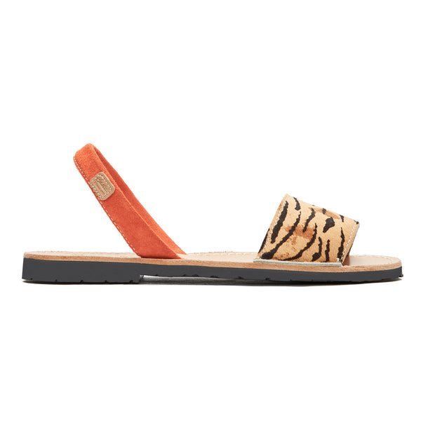 Womens Rueda - Horsey Snake Desert, Piel Orange