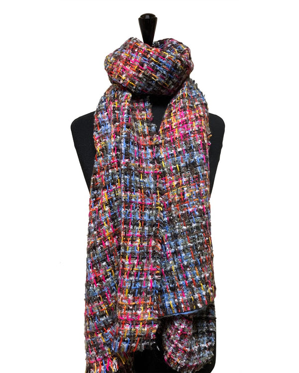 Mixed Colour Oblong Scarf